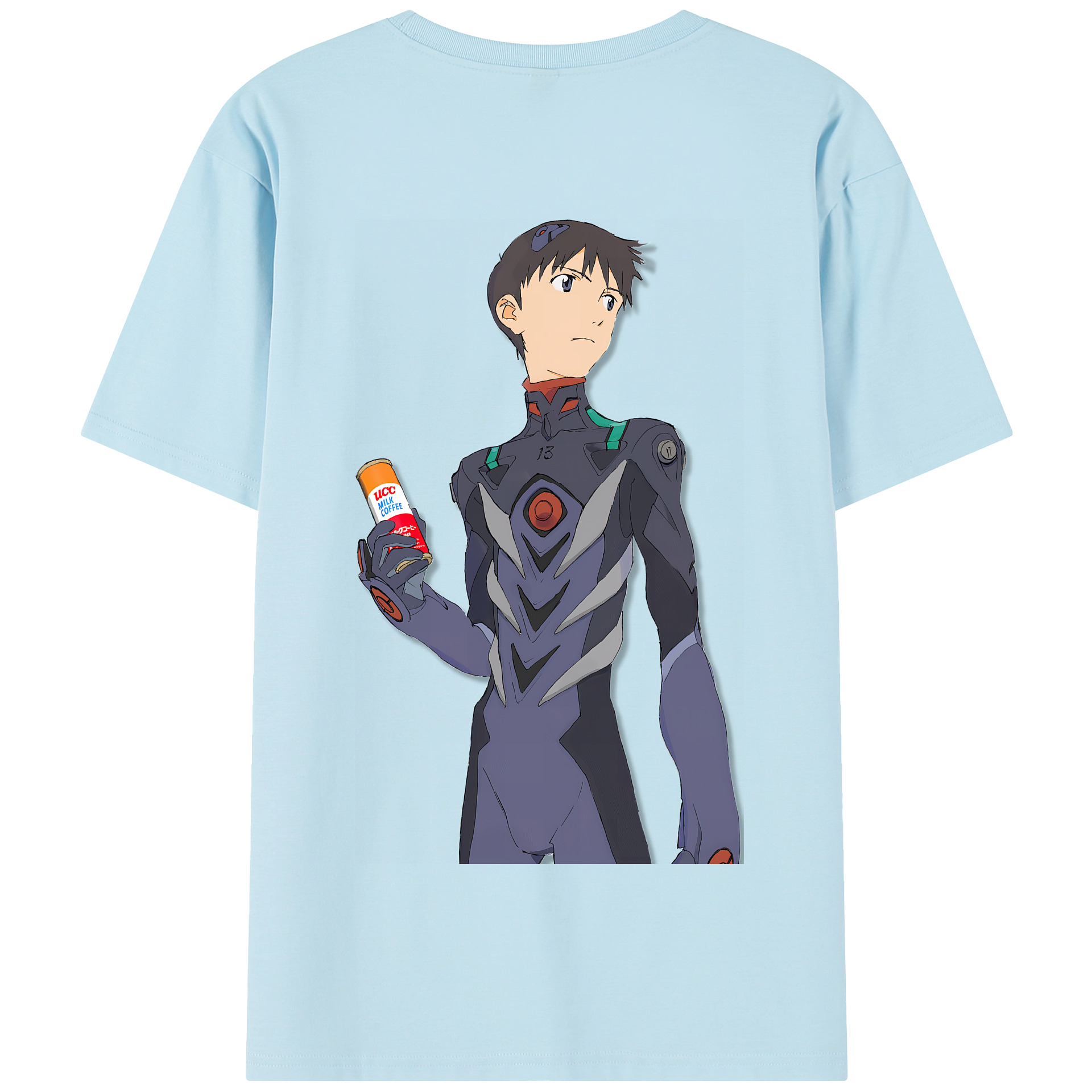 （画像用） EVA 新世紀エヴァンゲリオン 綿100％半袖Tシャツ（背面プリント）